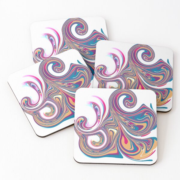 Item preview, Abstract twirl pattern designed and sold by Thecolourwheel.