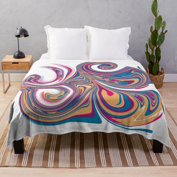Item preview, Abstract twirl pattern designed and sold by Thecolourwheel.
