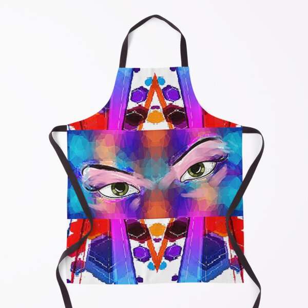 Item preview, ABSTRACT EYES, colorful abstraction, Graphic Psychedelic Abstract Art, Psychedelic Arte Abstracto designed and sold by Adri Barnard.