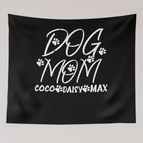 Item preview, Dog Mom coco daisy max designed and sold by happy gift art.