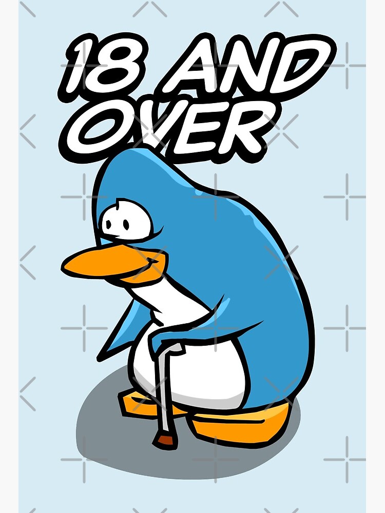 Club penguin memes Magnet for Sale by artdesign802