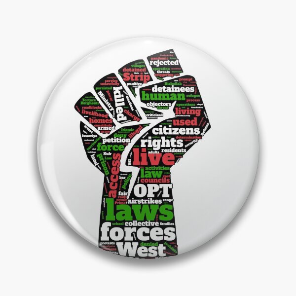 Item preview, Palestine freedom word cloud designed and sold by AlexSin.