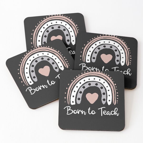 Item preview, Born To Teach Saying  Teacher Love Teaching Students Quote  designed and sold by barbietillery.