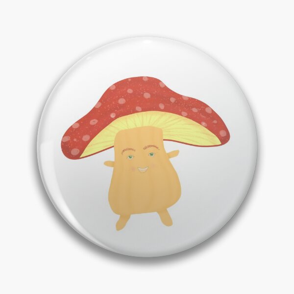 Item preview, Happy Mushroom Doodle designed and sold by Ldebranski.
