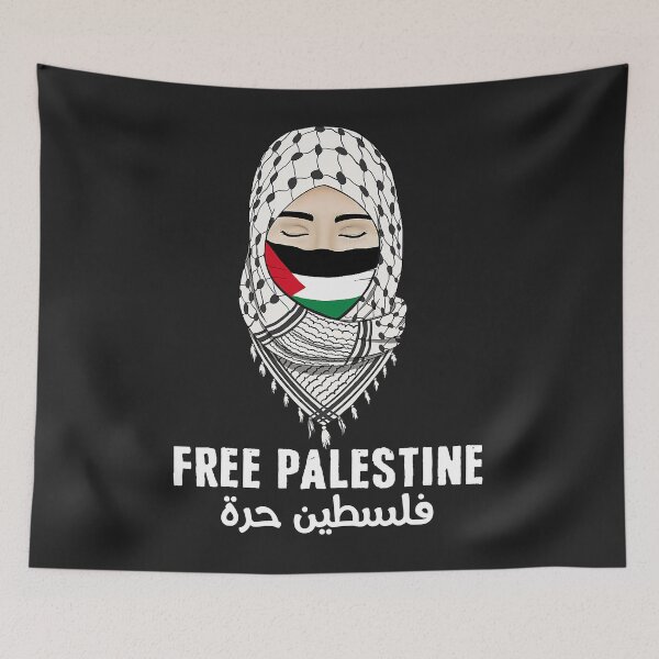 Item preview, Free Palestine Gaza Palestinian Flag Stand With Falastin Tee  designed and sold by barbietillery.