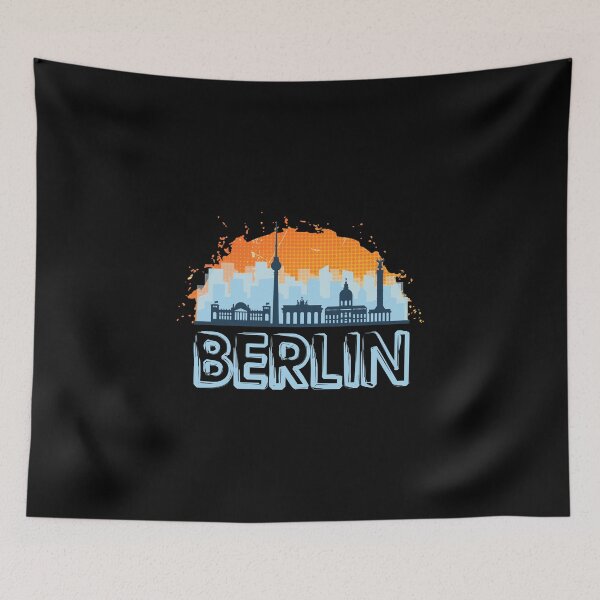 Item preview, Berlin Germany Germany skyline city city designed and sold by BullDesignsShop.