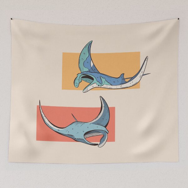 Item preview, Manta Rays designed and sold by fernandaschalle.