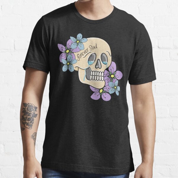 Grateful Dead Cyclops Skull and Roses Baseball T-Shirt, Collectible