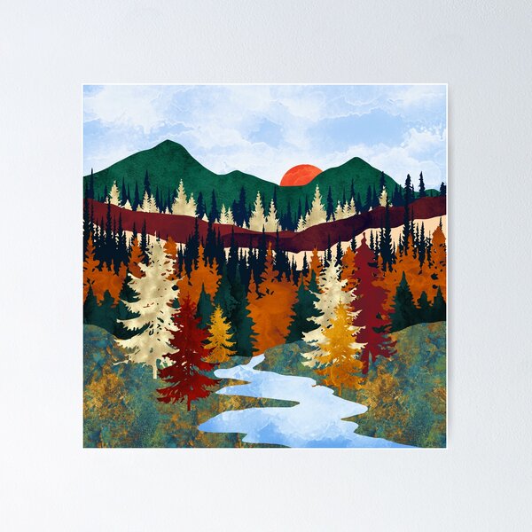 Item preview, Valley Stream designed and sold by spacefrogdesign.
