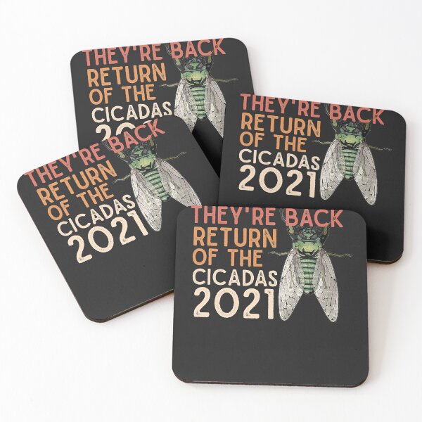 Item preview, Vintage Cicada They_re Back Return of Cicadas 2021 Brood X  designed and sold by barbietillery.