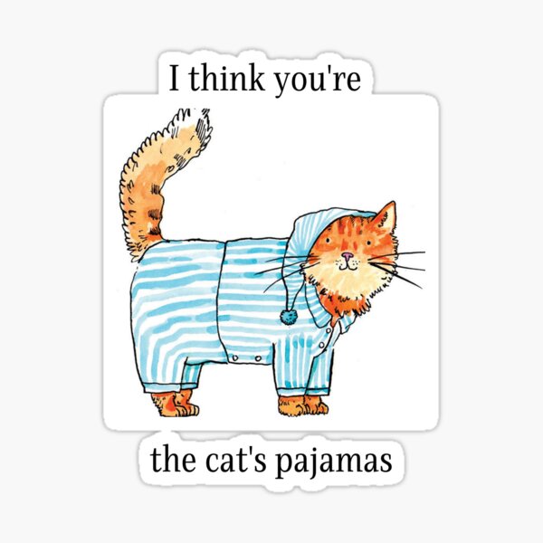 The cats pyjamas cheap saying