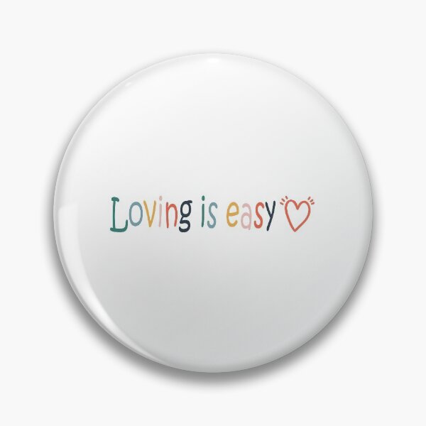 Item preview, Loving is easy designed and sold by empathylife.