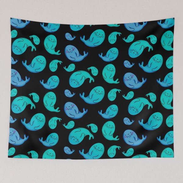 Item preview, Cute Swimming Seals designed and sold by palaco210.