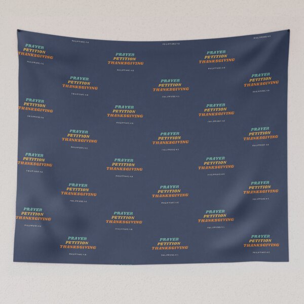Item preview, Prayer, Petition, Thanksgiving Philippians 4:6-7. designed and sold by missionbear.