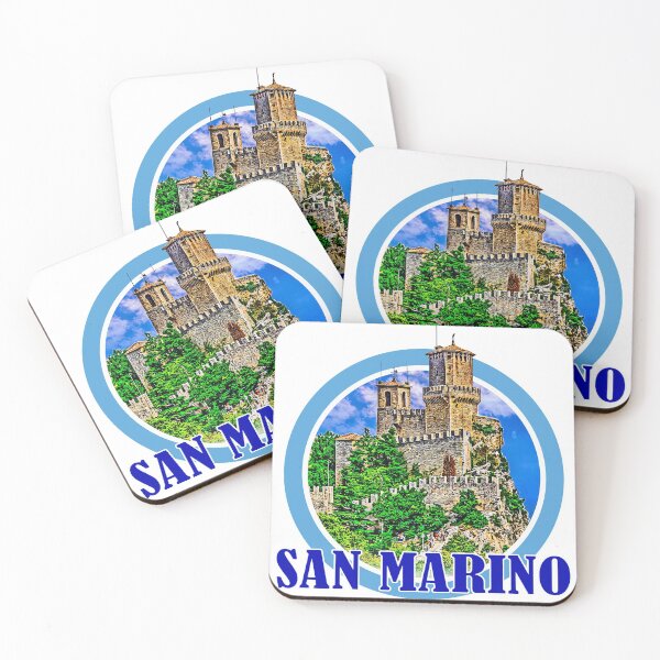 Item preview, Prima Torre Guaita. San Marino.Colorful emblem. designed and sold by Newlander90.