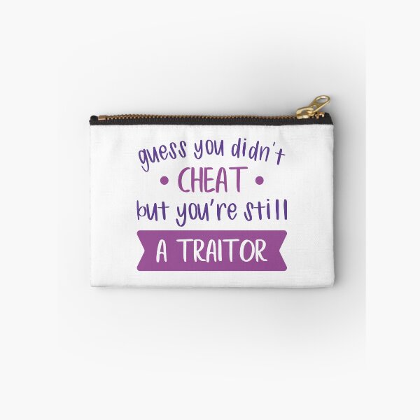 Item preview, Guess You Didn't Cheat But You Are Still a Traitor (Colors) designed and sold by FilipeFerreira.
