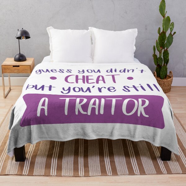 Item preview, Guess You Didn't Cheat But You Are Still a Traitor (Colors) designed and sold by FilipeFerreira.