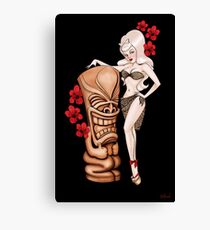 Tiki Love Canvas Print