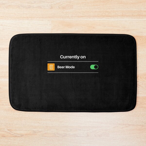 Item preview, Beer Mode on! Black designed and sold by Marcela872020.