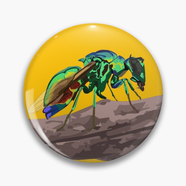 Item preview, Emerald Cockroach Wasp designed and sold by PiColada.