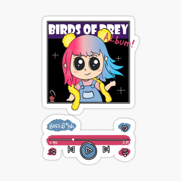 Boss B*tch Ahiru- ACU Sticker
