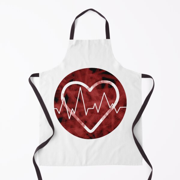 Item preview, heart beat breathe covid love alive painting stroke highrate simple sticker romance designed and sold by Strokerdesign.