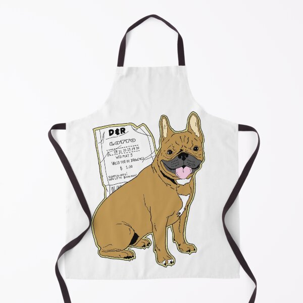 Item preview, WE ALMOST ALWAYS ALMOST WIN THE LOTTO FRENCH BULL DOG T-SHIRT designed and sold by wacko41.