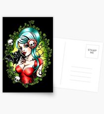 Black Lilly Postcards