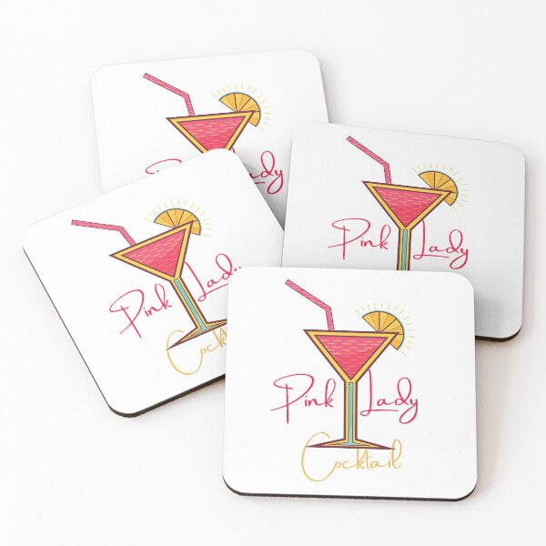 Item preview, Summer Pink Lady Cocktail  designed and sold by Red-ElYoubi.