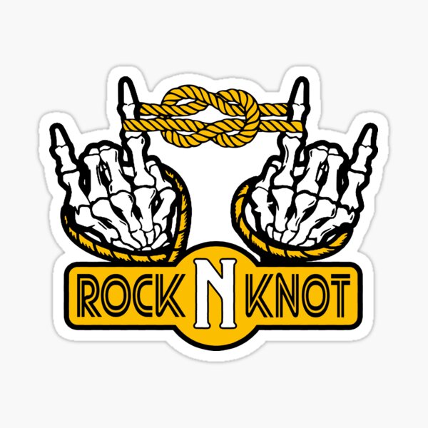 Artikel-Vorschau von Rock And Knot;, designt und verkauft von StickerApe.
