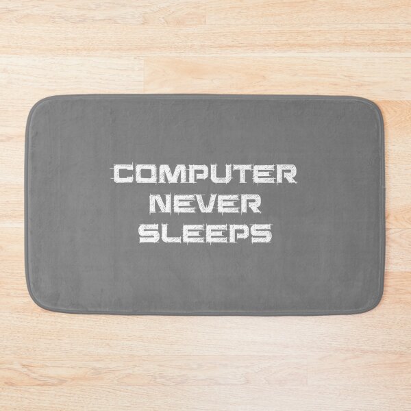 Item preview, Computer Never Sleep | The age of AI designed and sold by Desznr.