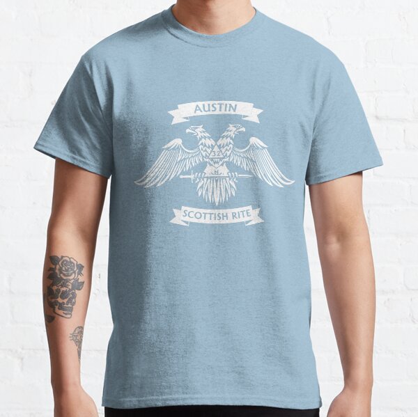 Austin Scottish Rite - white Classic T-Shirt