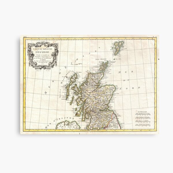 Scotland art map, The naturalist's map of Scotland, Scotland wall art, Scotland decor, fine art