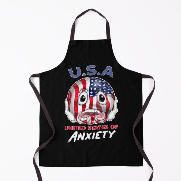 Item preview, United States Of Anxiety Funny American US Patriotic designed and sold by Status71.