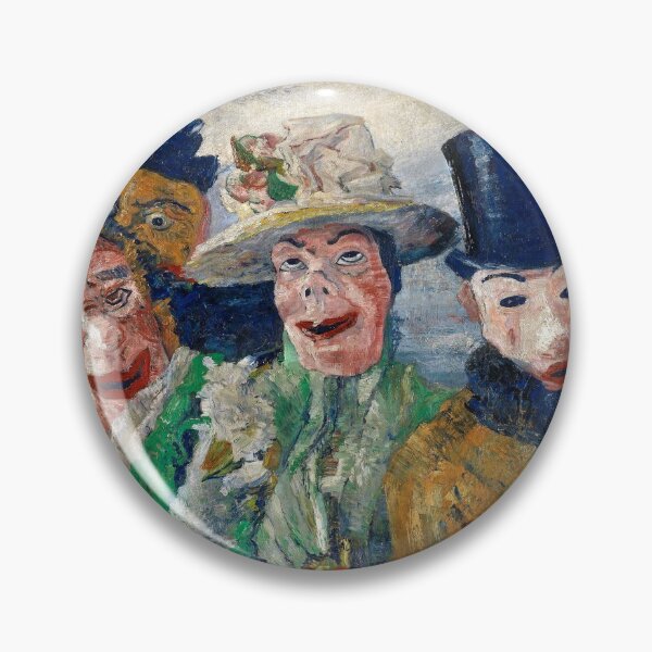 Item preview, THE INTRIGUE - JAMES ENSOR designed and sold by arthistoryfever.