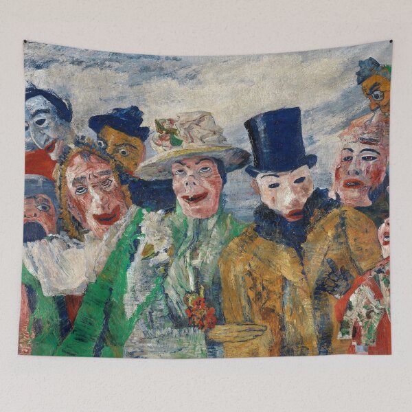 Item preview, THE INTRIGUE - JAMES ENSOR designed and sold by arthistoryfever.