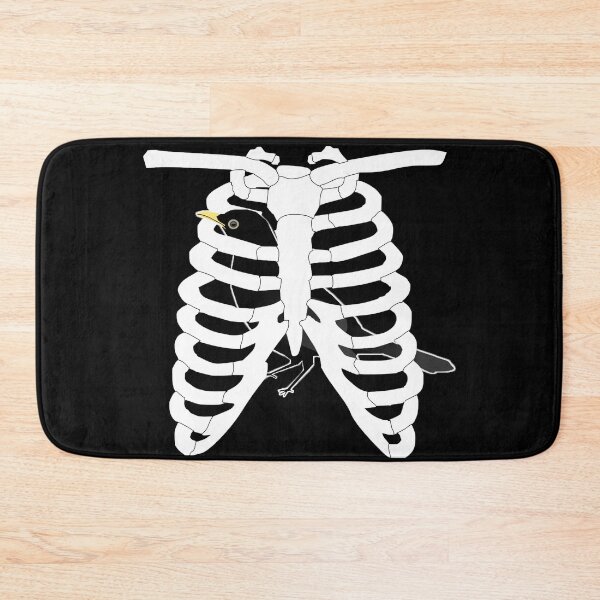Item preview, Halloween Raven in a ribcage designed and sold by janraydesigns.