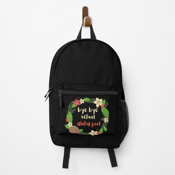 Item preview, Bye Bye School Aloha Pool - Text & Graphic Hawaii designed and sold by TesSpace.