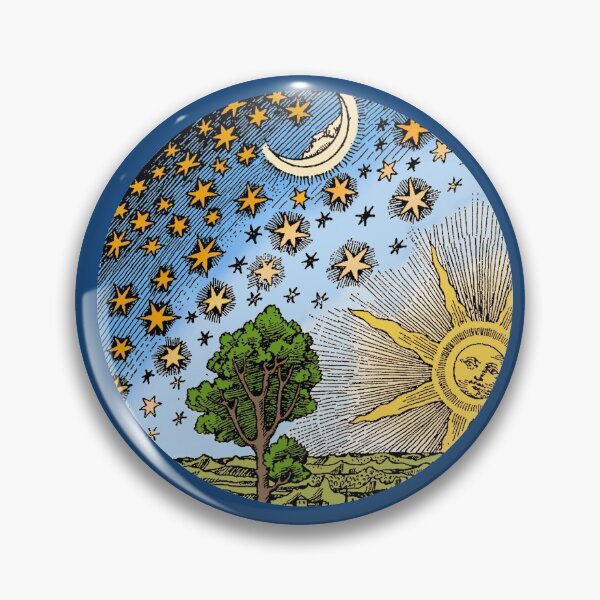 Item preview, Historical Drawing of the Stars, Heaven, Earth, Moon, and the Sun designed and sold by ScienceSource.