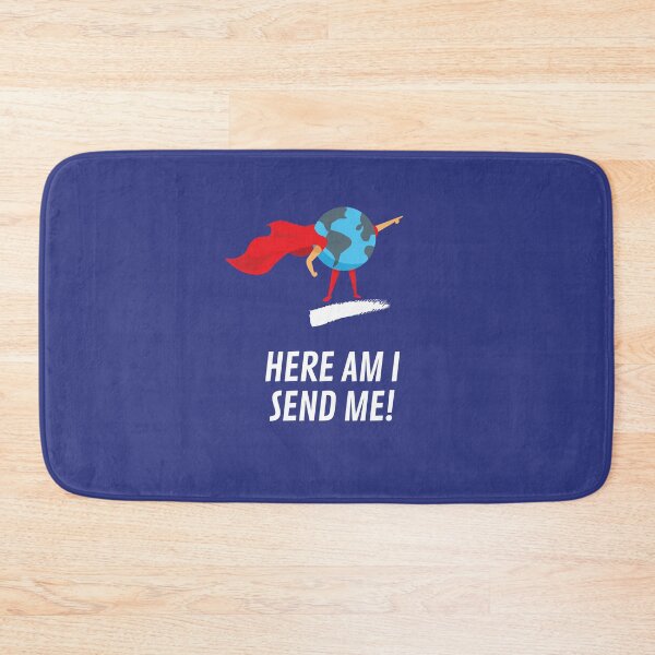 Item preview,  Here am I send me Isaiah 6:8  designed and sold by missionbear.