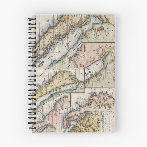 Item preview, Vintage Map of California (1772) designed and sold by BravuraMedia.