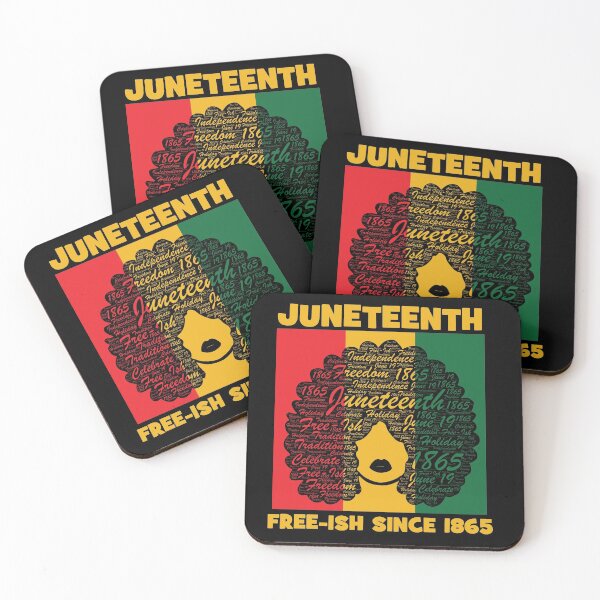 Item preview, Juneteenth Free-Ish Since 1865 Black Woman Afro designed and sold by blackartmatters.