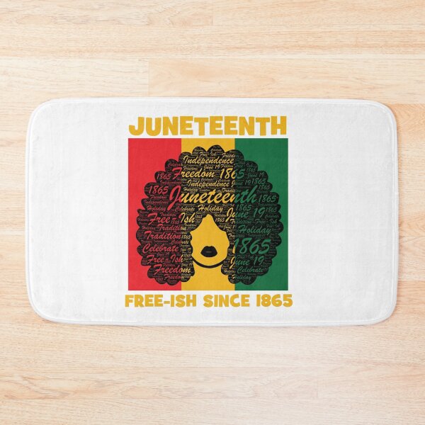 Item preview, Juneteenth Free-Ish Since 1865 Black Woman Afro designed and sold by blackartmatters.