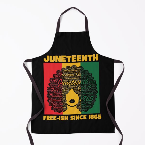 Item preview, Juneteenth Free-Ish Since 1865 Black Woman Afro designed and sold by blackartmatters.