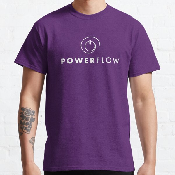 Power Flow Podcast Basic Logo Classic T-Shirt