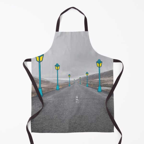 Item preview, Surreal Road with Lampposts designed and sold by Veriepear.