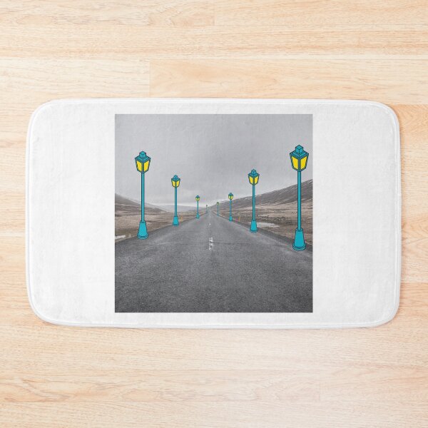 Item preview, Surreal Road with Lampposts designed and sold by Veriepear.