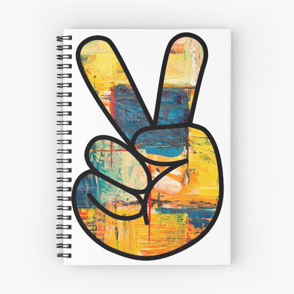 Item preview, Peace Sign Hand Painting designed and sold by BuzzySpaceBee.