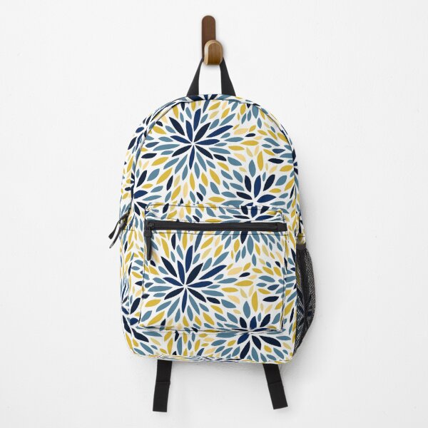 Item preview, Floral Petal, Blue and Yellow designed and sold by meggydesigns.