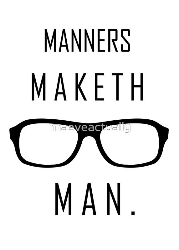 Manners make the man презентация 10 класс